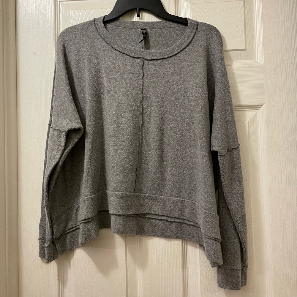 Savvi Sarah Crop Sweater